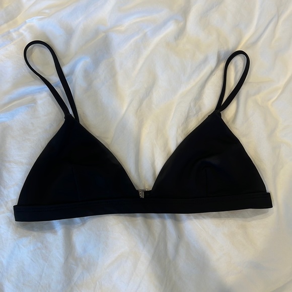 Mara Hoffman Other - Mara Hoffman Black Triangle Bralette Bikini Top